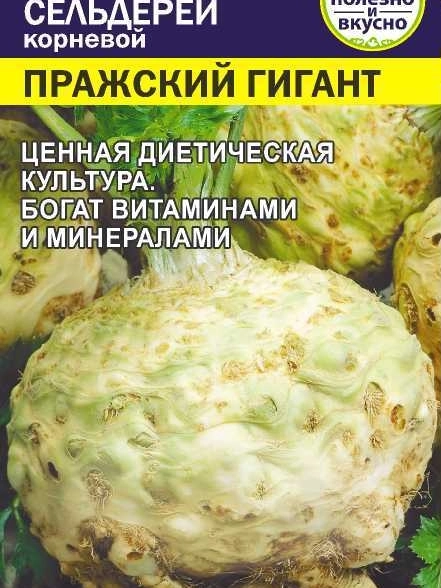 Сельдерей корневой Пражский гигант/Сем/Алт/цп 0,5гр.