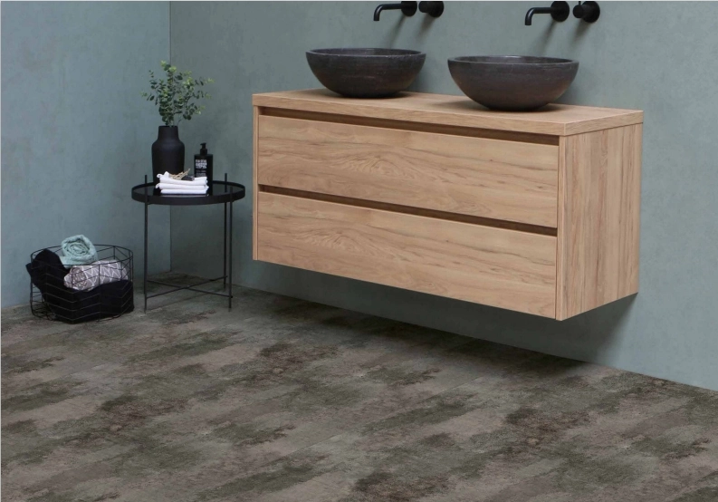 Плитка SPC Dew Floor Wood 4V Беринг М 6019-7-image-1