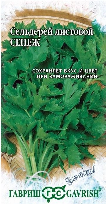 Сельдерей листовой Сенеж Заморозь Гавриш Ц