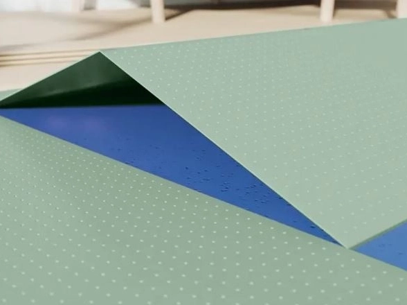 Подложка-гармошка д/теп.пола перф.под LVT/SPC 1050*500*1,5мм