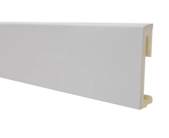 Плинтус напольный из ПВХ Salag ALPHA 60 AP61M1 White 2,2м