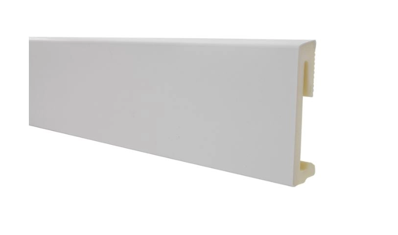 Плинтус напольный из ПВХ Salag ALPHA 60 AP61M1 White 2,2м