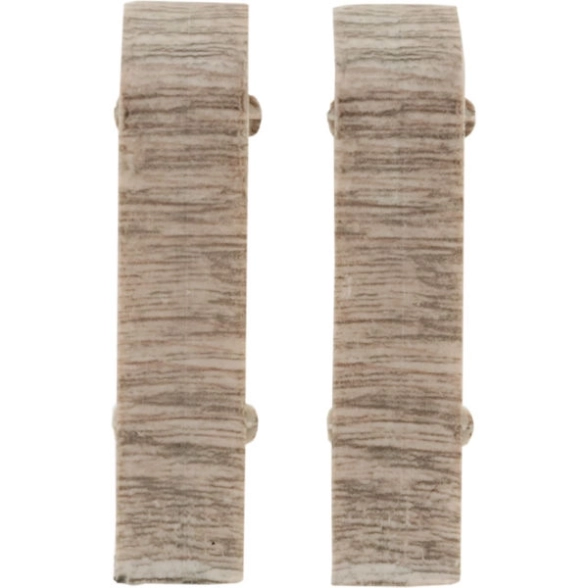 Соединитель для плин. ПВХ Royce 80мм 301 Дуб венеция