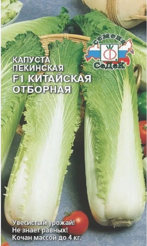 Капуста пекинская Китайская отборная Седек Ц