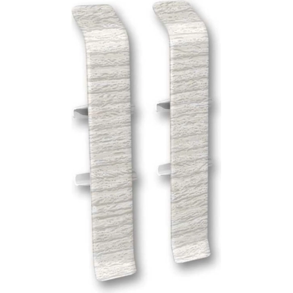 Соединитель для плин. ПВХ Деконика 55 265 клен патина