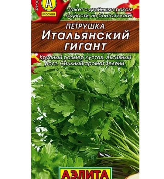 Петрушка Итальянский гигант Аэлита Ц