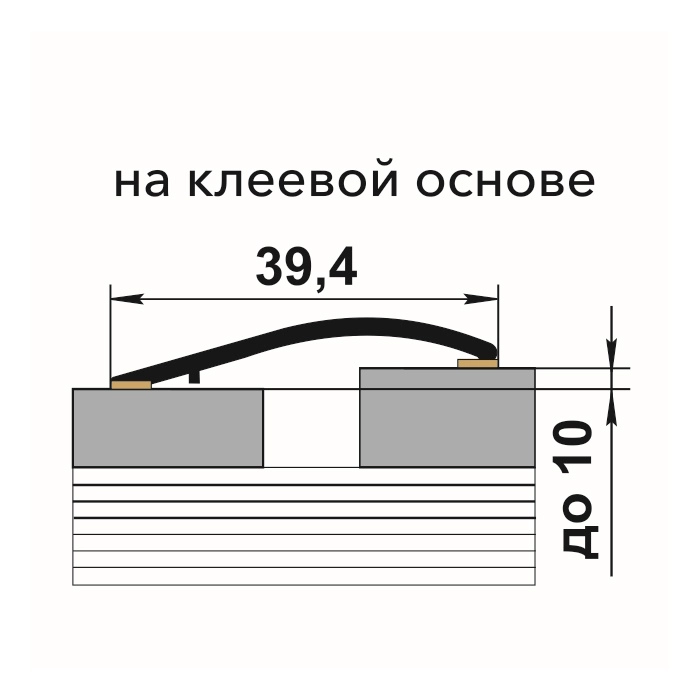 Профиль разноуровневый ламинир. ЛР 02.1800.4046-image-1