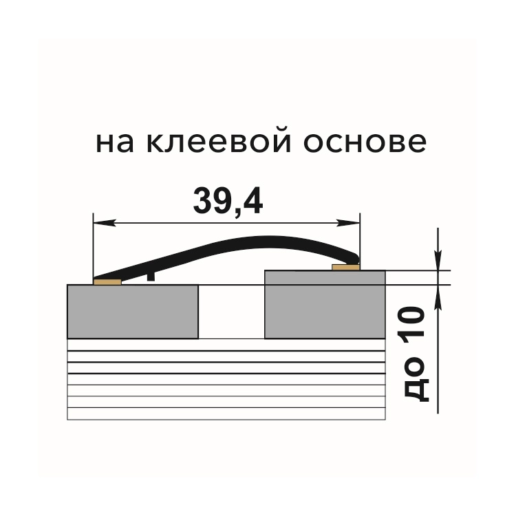 Профиль разноуровневый ламинир. ЛР 02.900.4046-image-1