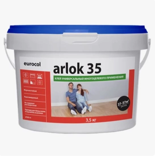 Клей Arlok 35 дисперс.фиксатор 3,5кг