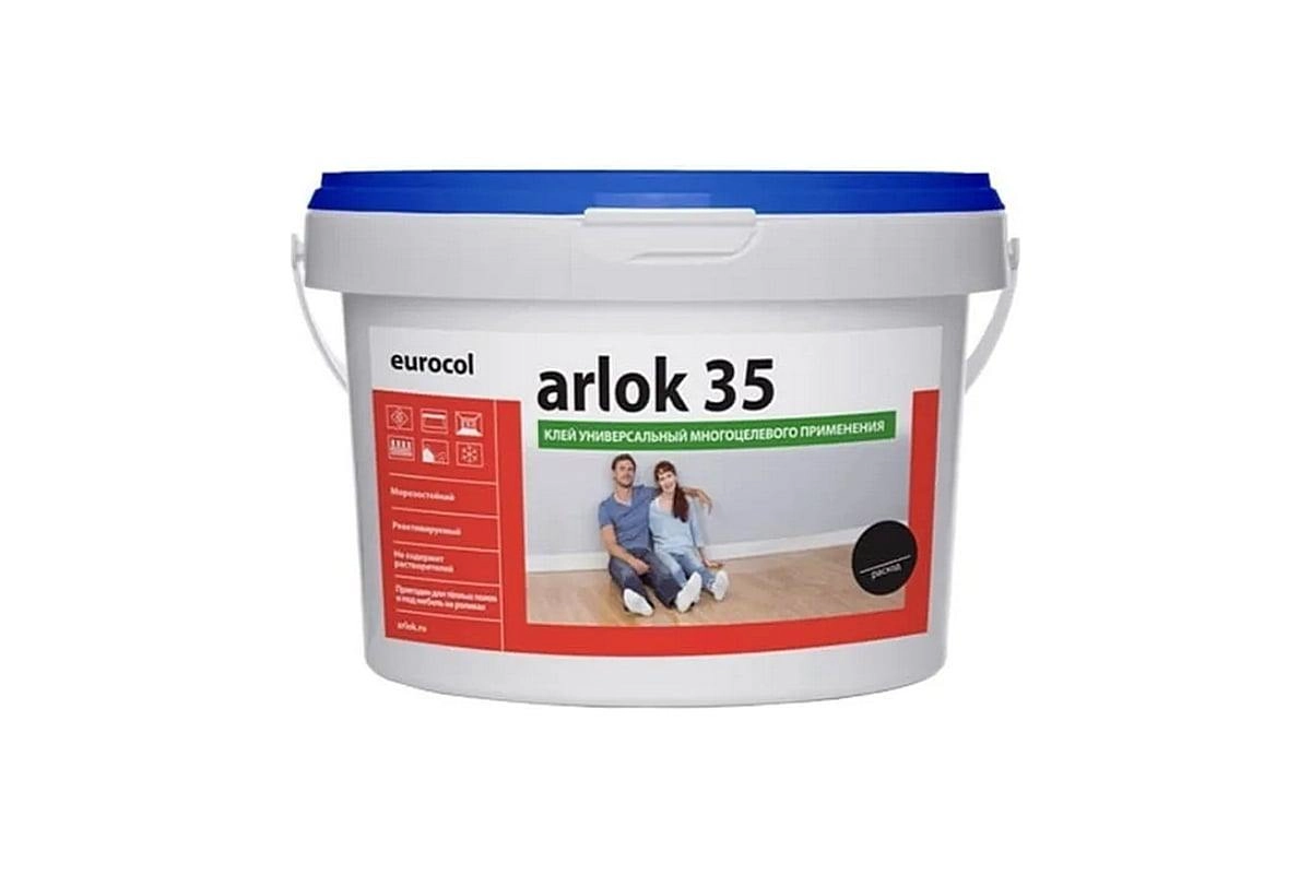 Клей Arlok 35 дисперс.контактный 13кг