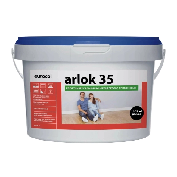 Клей Arlok 35 дисперс.фиксатор 6,5кг