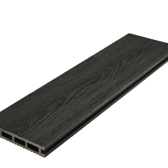 Доска террасная Варяжский композит 144*25*4000 Антрацит