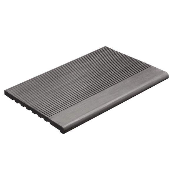 Ступень полнотелая Harvex Серый дым 348*22*3000мм