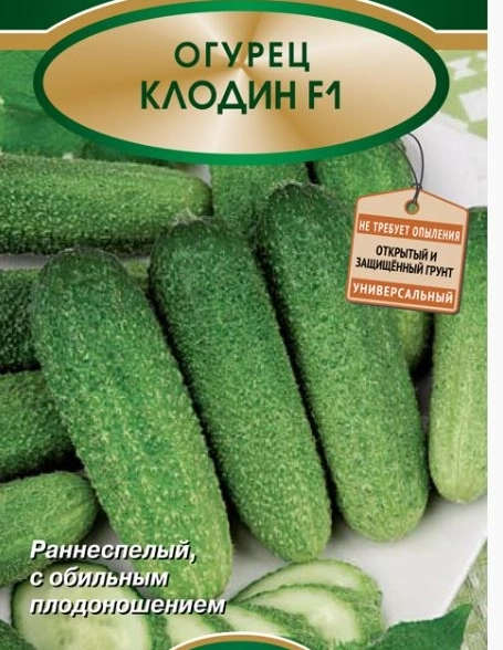 Огурец Клодин F1 п-к ЦВ 10шт