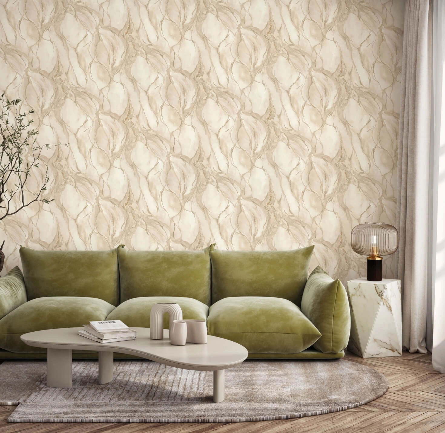 Обои Euro Decor 7222-17 Mineral флиз. 1,06Х10м-image-1
