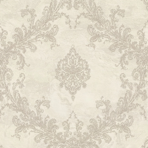 Обои флизелиновые EuroDecor Jardin 7232-21 бежевые 1.06x10м