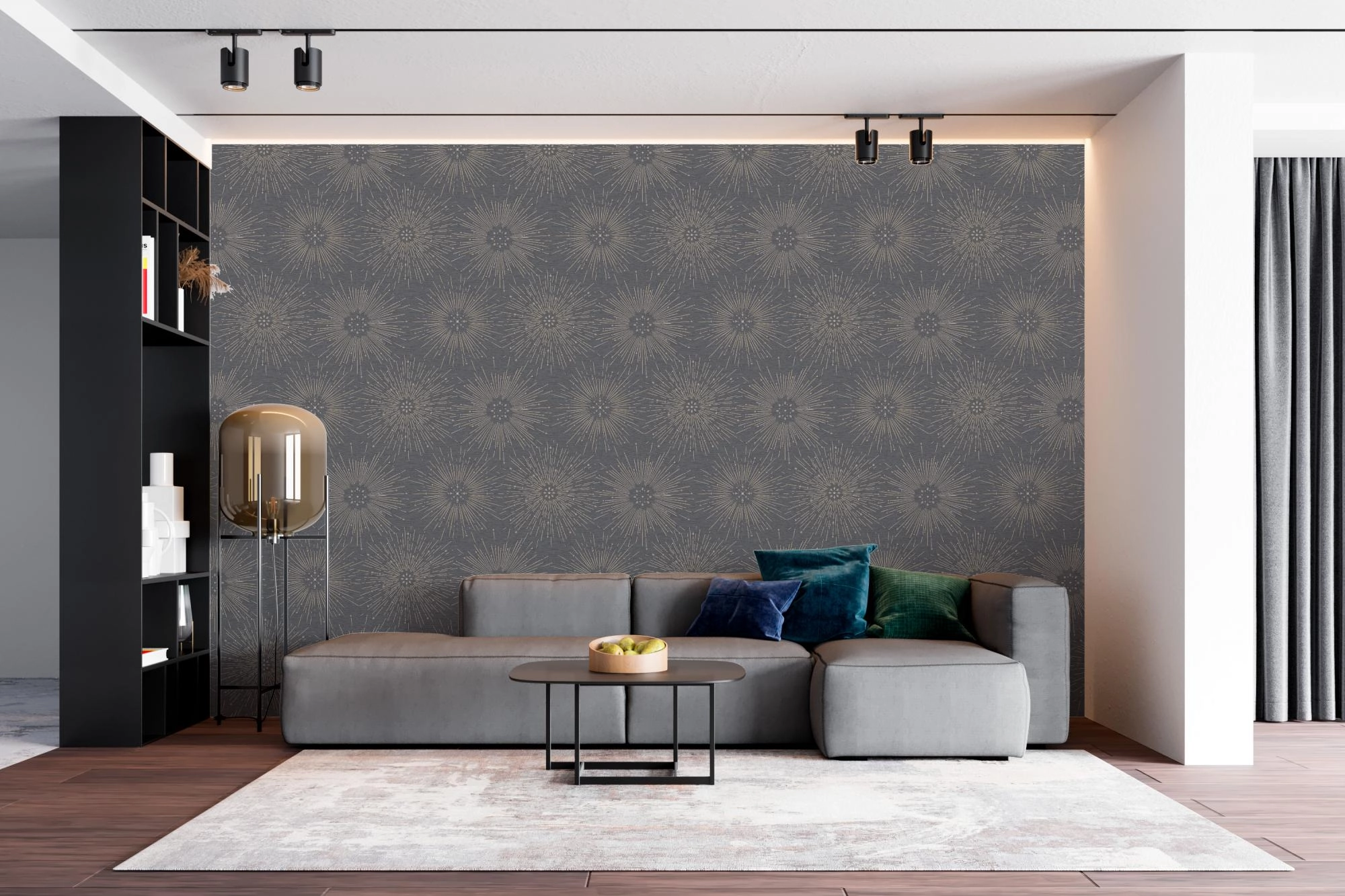 Обои Malex design 4284-9 Спарк флиз. 1,06Х10м-image-1