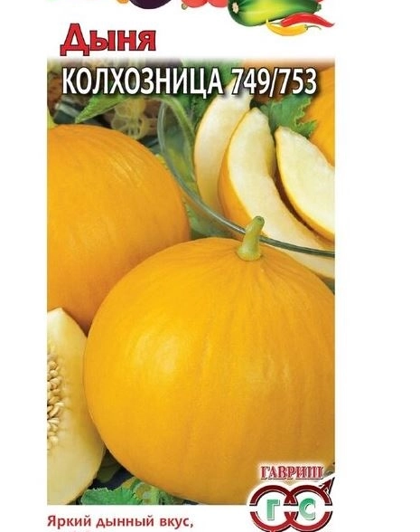 Дыня Колхозница Гавриш Ц