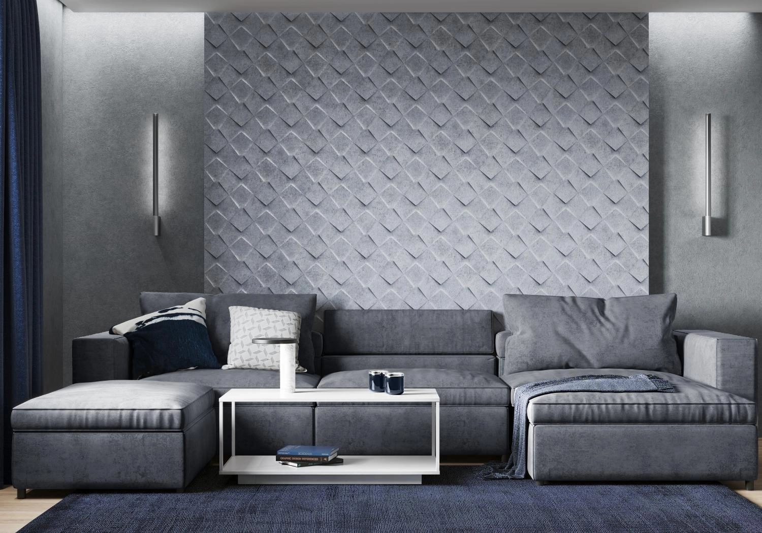 Обои флизелиновые TrendColor Stories TC71771-41 серые 1.06x10м-image-3