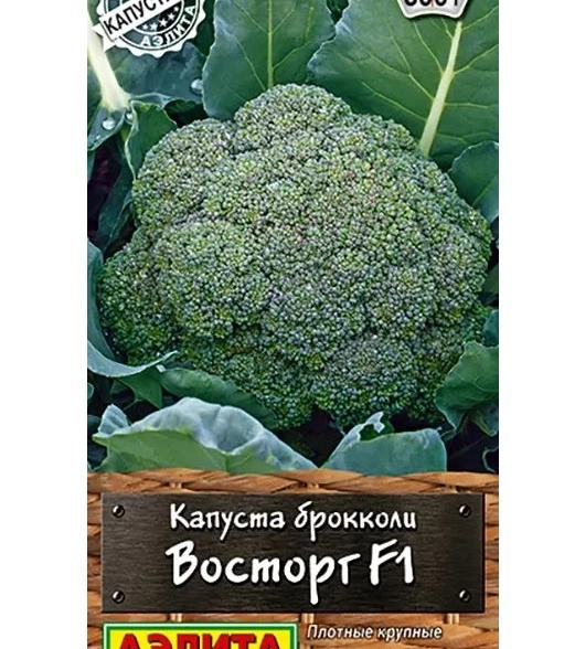 Капуста брокколи Восторг Аэлита Ц