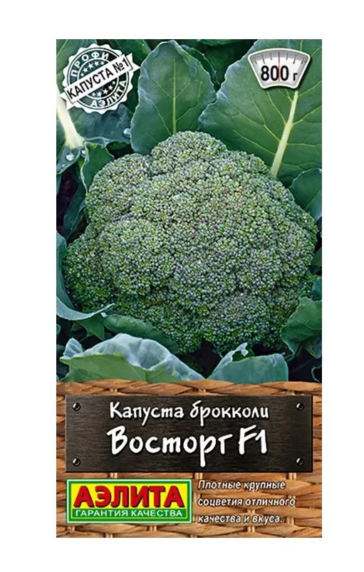 Капуста брокколи Восторг Аэлита Ц