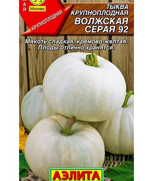 Тыква Волжская серая Аэлита Ц