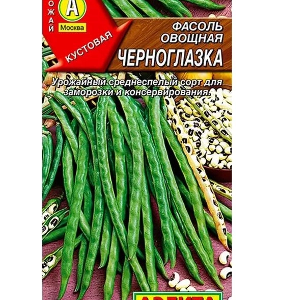 Фасоль Черноглазка Аэлита Ц