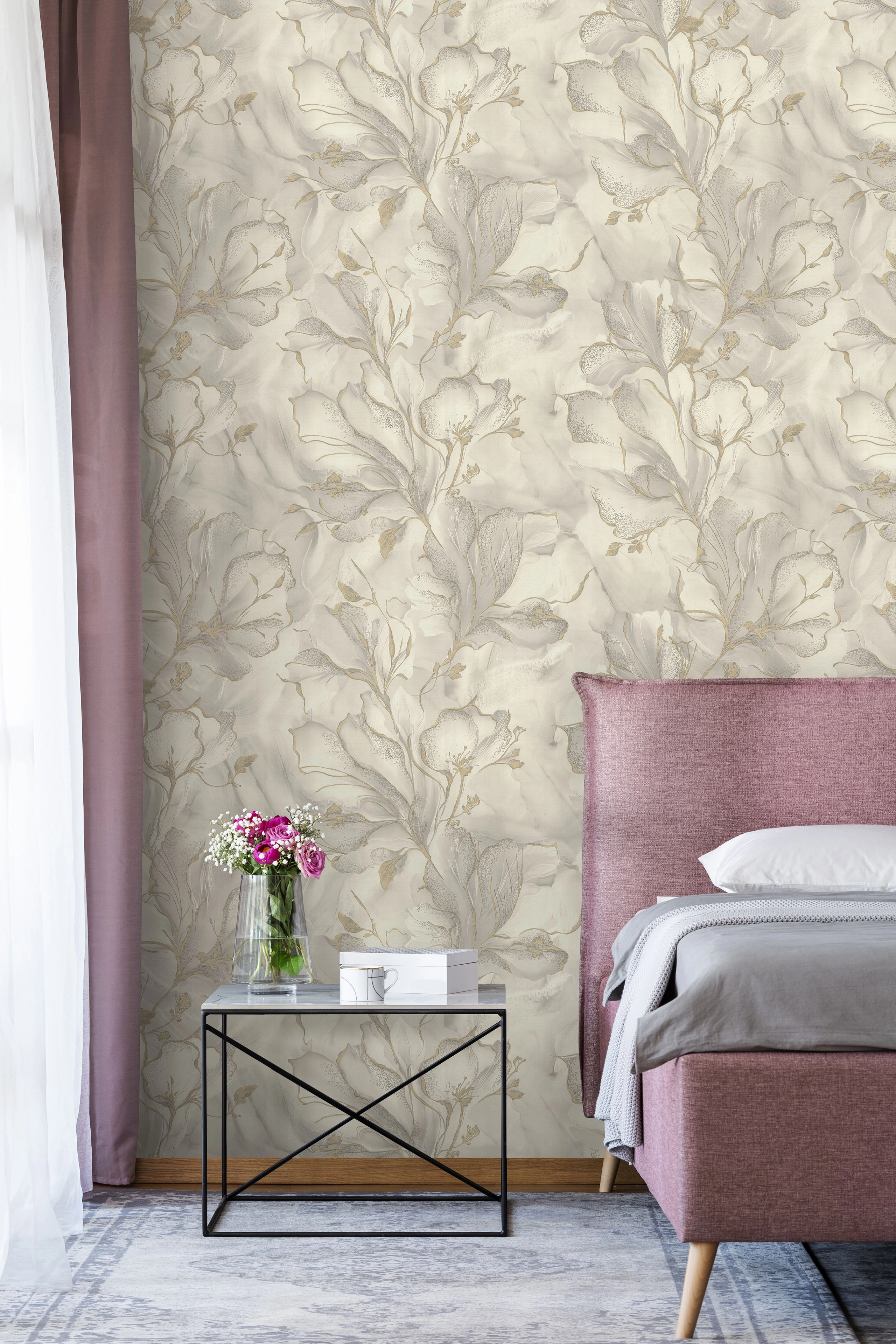 Обои Euro Decor 7300-02 Ночной цветок/Moonbloom 1,06Х10м-image-3