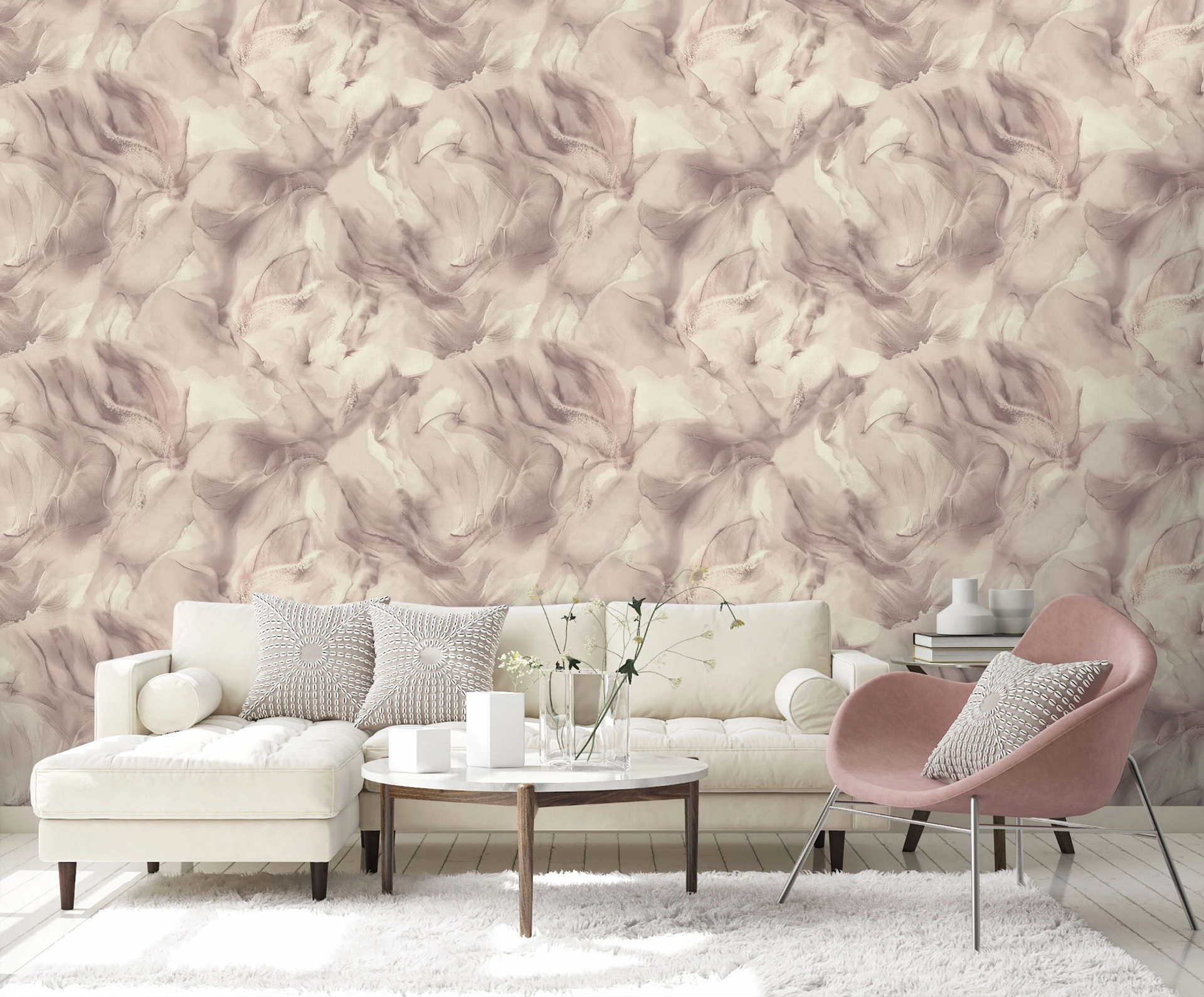 Обои Euro Decor 7301-12 Ночной цветок/Moonbloom 1,06Х10м-image-1
