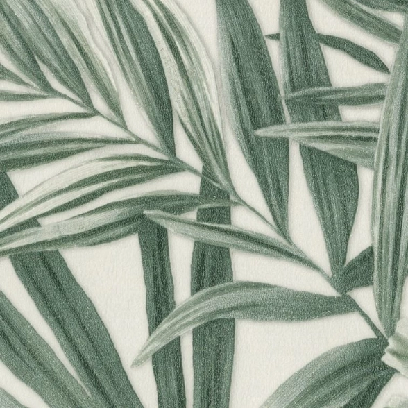 Обои флизелиновые Monte Solaro 9267-00 Palermo зеленые 1.06x10м
