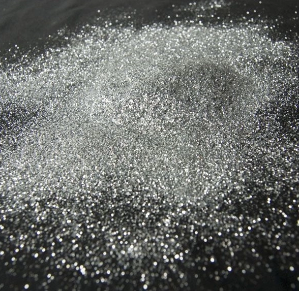 Глиттер Bioplast В102 серебро