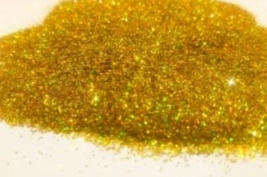 Глиттер Bioplast м50 золото голография