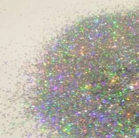 Глиттер Bioplast м49 серебро голография