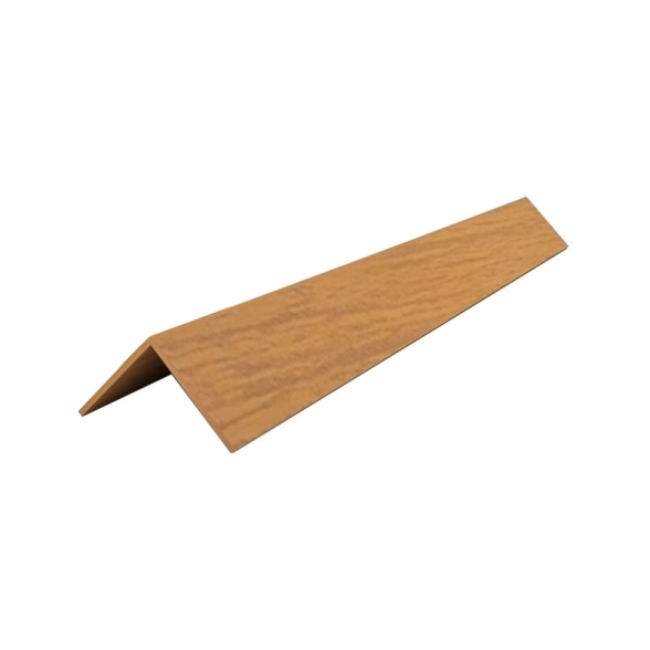 Уголок ПВХ 20х20 Идеал бук 2.7м