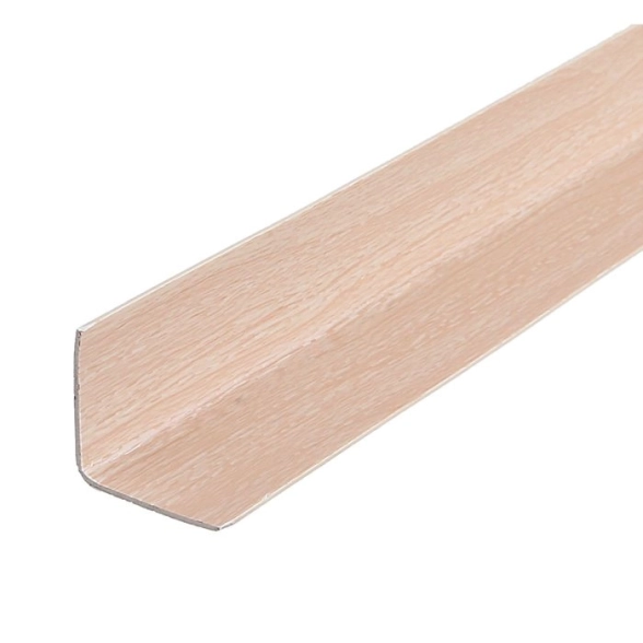 Уголок ПВХ 20х20 Идеал клен 2.7м