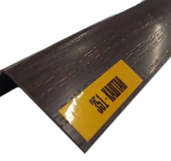 Угол арочный 20х12 Идеал каштан 2.7м