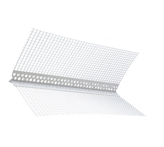 Уголок штукатурный с сеткой,капельником 2.5м