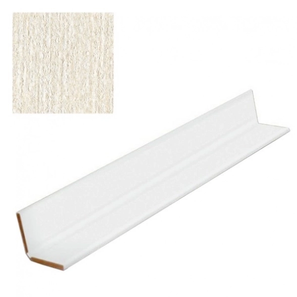 Уголок ПВХ Травертино бежевый 3м ВЕК