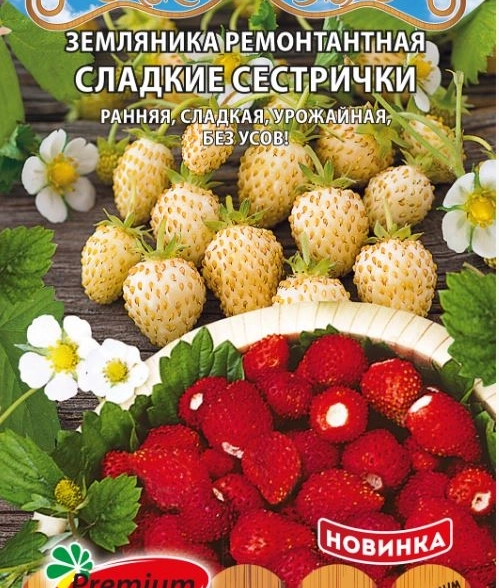 Земляника Сладкие сестрички Премиум Сидс Ц