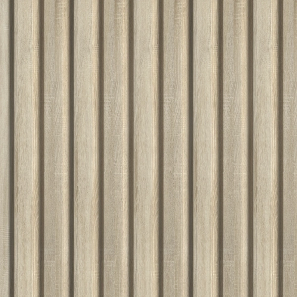Панель МДФ рееч.Stella Beats Standart Дуб Сонома 2700x119x16-image-2