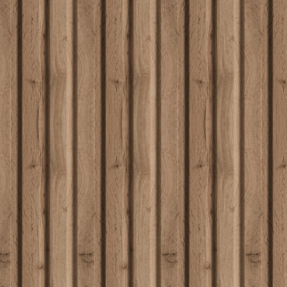 Панель МДФ рееч.Stella Beats Light Пекан 2700x119x16
