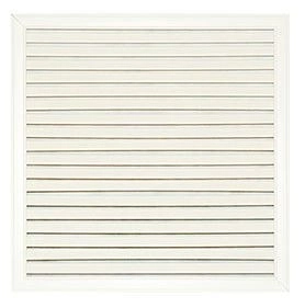 Решетка радиаторная 0.6х0.6 ПВХ белая