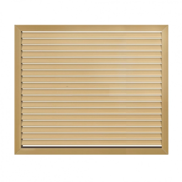 Решетка радиаторная 0.6х0.9 ПВХ беж.