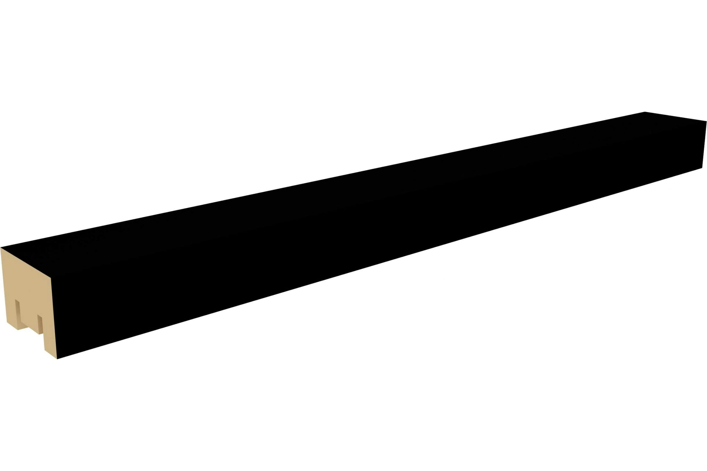 Рейка инт.МДФ STELLA Милана Black Edition 20*30*2700
