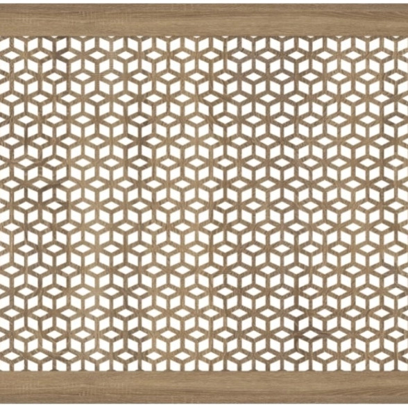 Экран для радиатора 150х60см Илона дуб винтаж STELLA