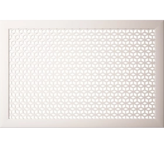 Экран для радиатора 60х60см Илона белый STELLA