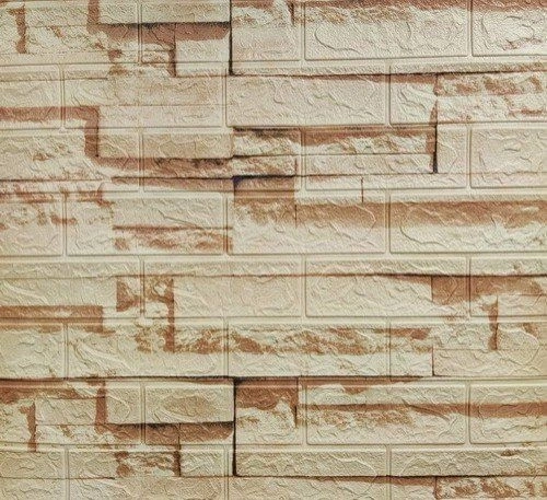 Панель ДЕКОФИКС Камень ЛОФТ беж. 3D 700*770*3мм