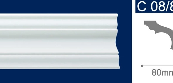 профиль потол.Солид C08/80 2м