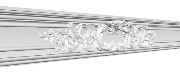 Плинтус потолочный Glanzepol GP-92 63*30 2м