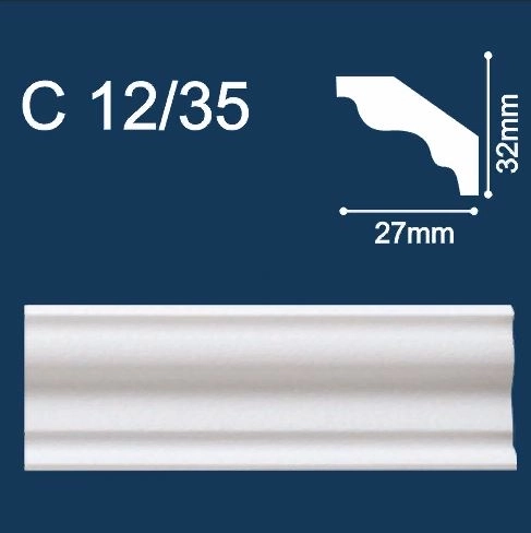Уголок д/пот.пл.Солид C12/35 внутр.